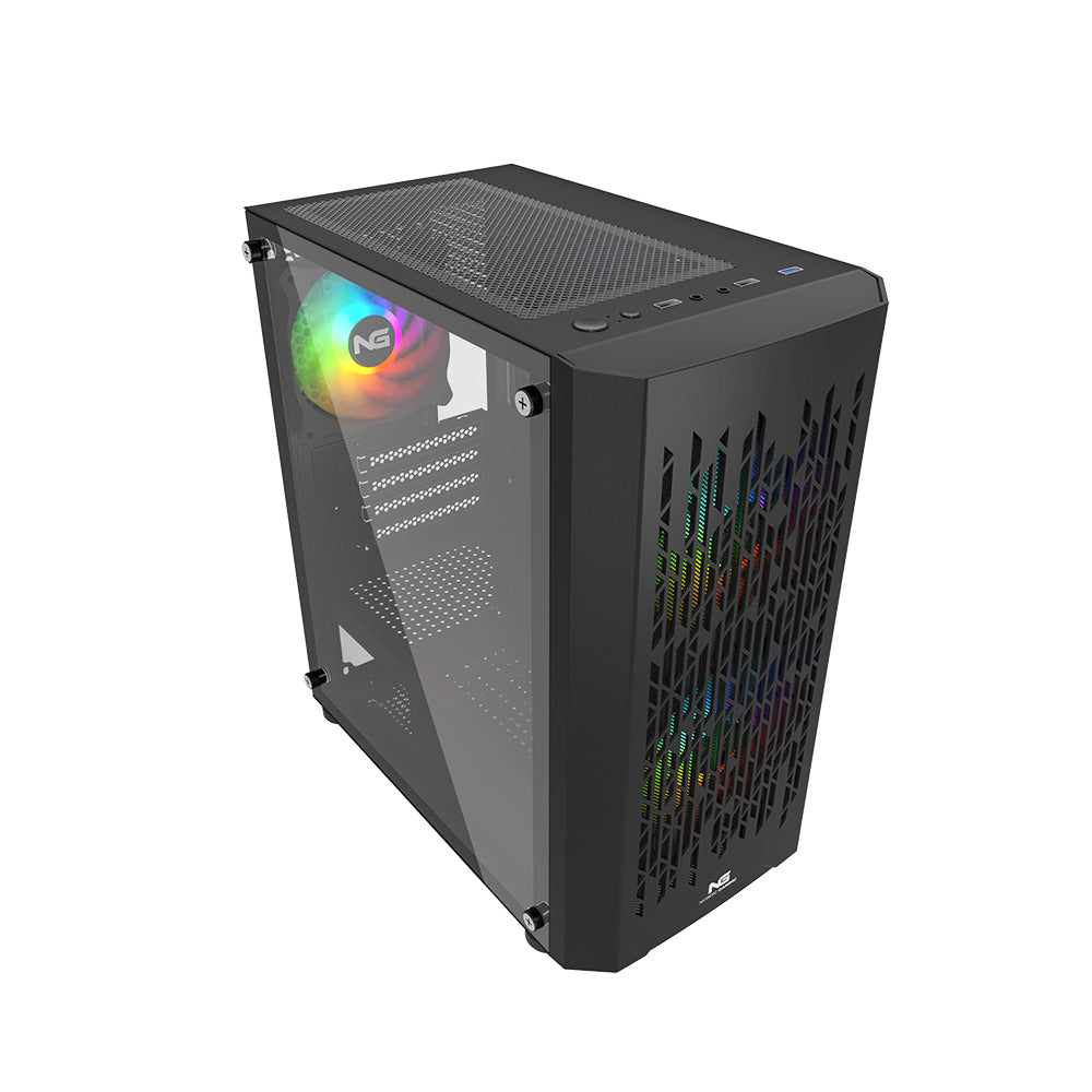 Nordic Gaming Fenris RGB Mini Tower micro-ATX Sort