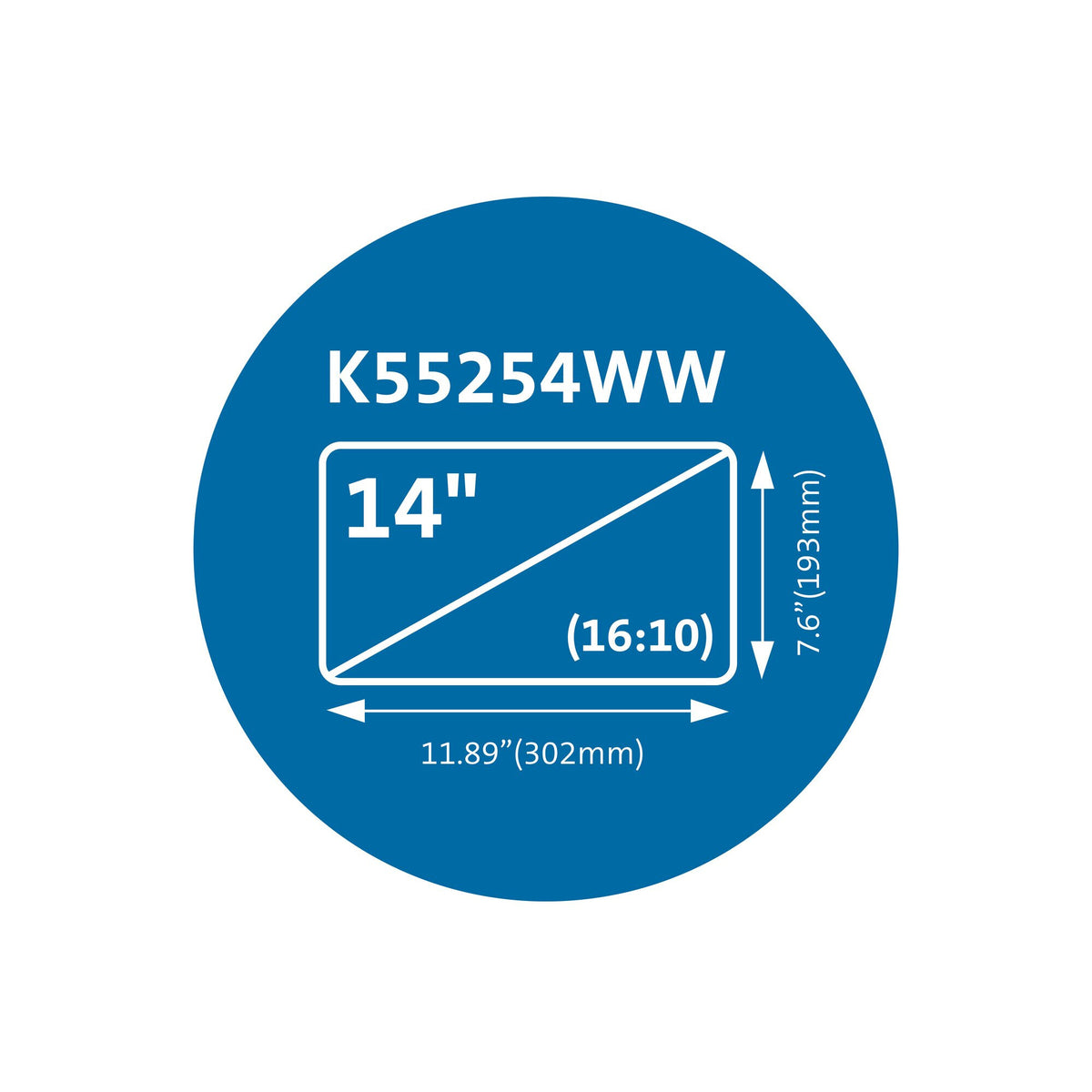 Kensington MagPro Notebook privacy-filter