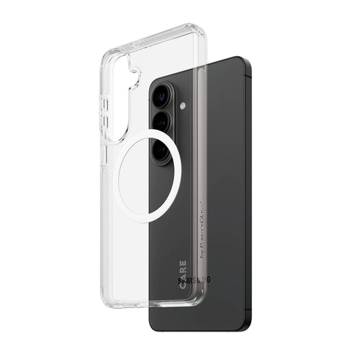 CARE by PanzerGlass Urban Explorer Case Transparent w. White Qi Samsung Galaxy S26+