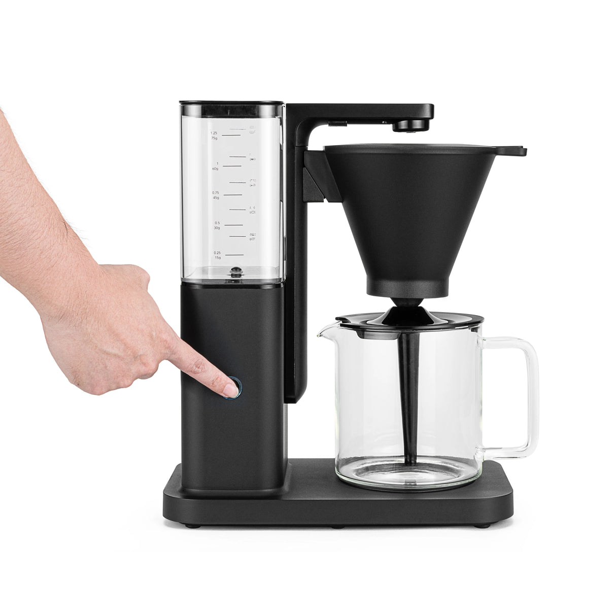 Wilfa CM10B-A125 Zense Alux kaffemaskine, sort