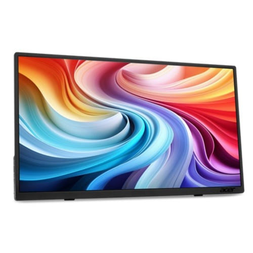 Acer PM161QT Bærbar skærm Sort 39,6 cm (15.6") LCD 1920 x 1080 pixel