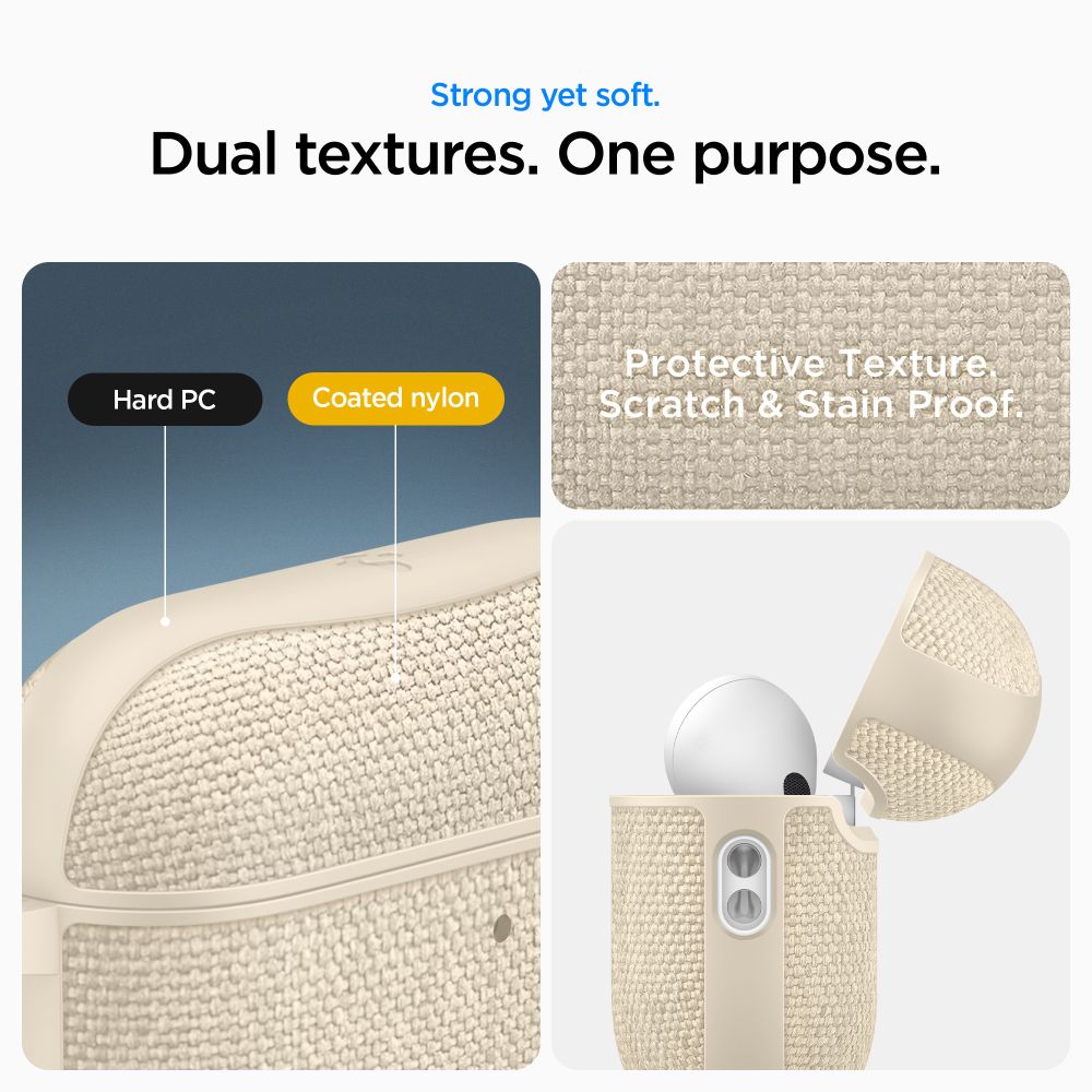 Spigen Urban Fit Case til AirPods 3 - Beige