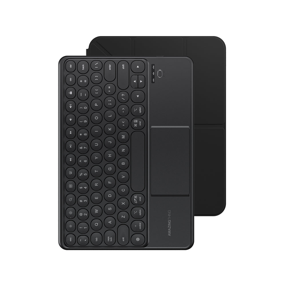 AmazingThing Minimal Case Keylite Combo Keyboard Case til iPad Air M3 11" - sort
