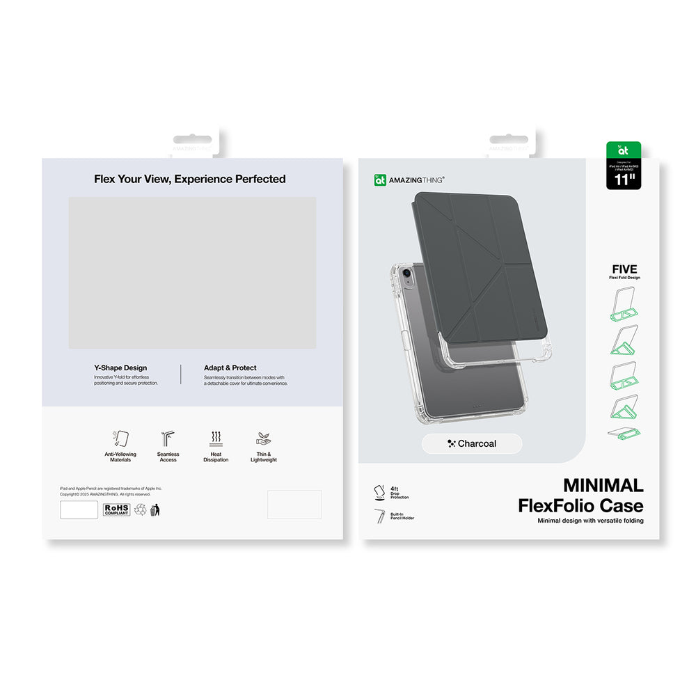 AmazingThing Minimal Case til iPad Air M3 11" - sort
