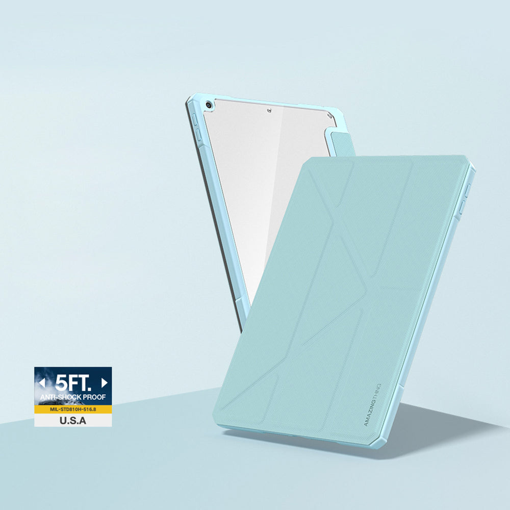 AmazingThing Titan Pro Folio Case til iPad Air M3 11" - Blå