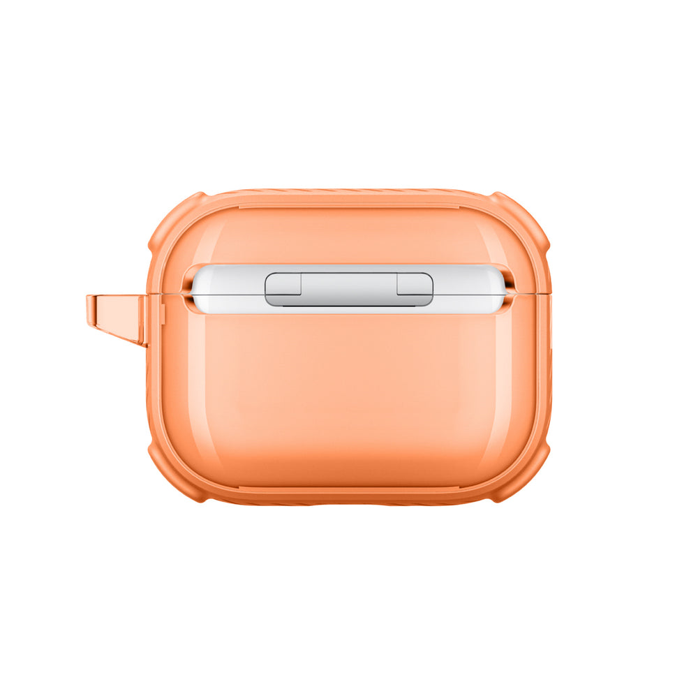 AmazingThing Titan Pro Mag Case Clear til AirPods Pro 3 - Orange