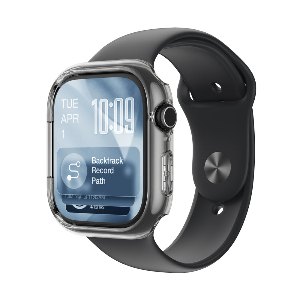 AmazingThing Minimal beskyttende sag til Apple Watch Series 11 46mm - Clear