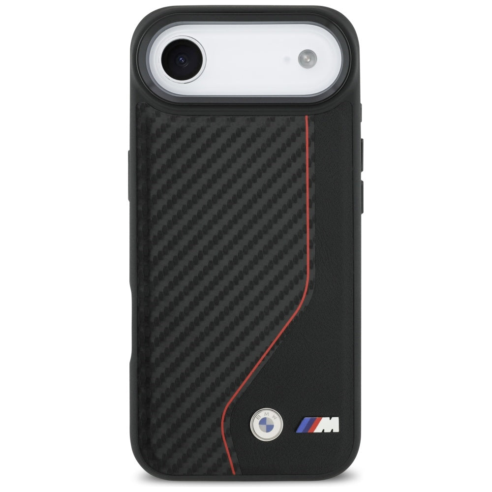 BMW M Carbon Line & Logo MagSafe Case til iPhone Air - Rød