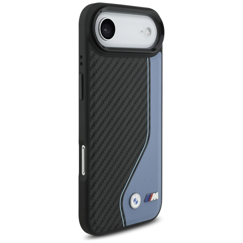 BMW M Carbon Logo MagSafe iPhone Air Case - Blå