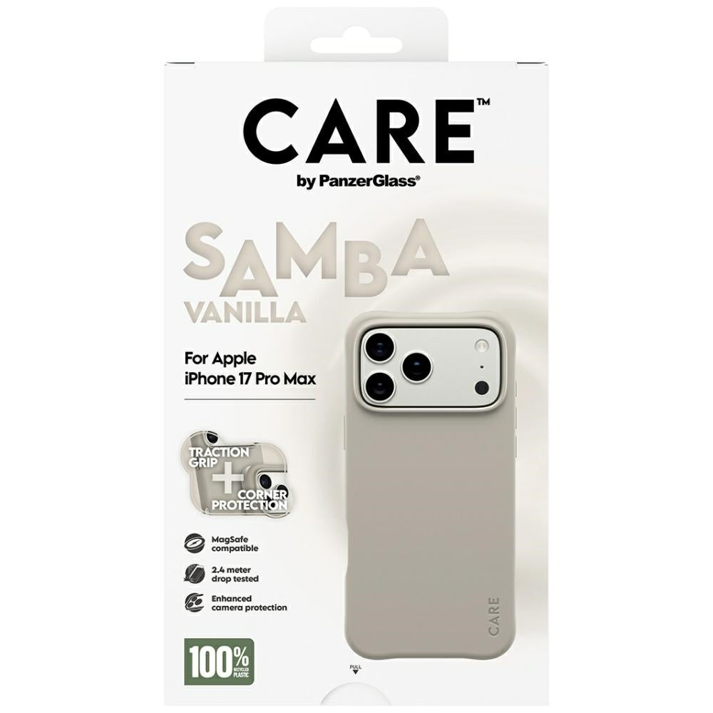 CARE af PanzerGlass Moderne Samba MagSafe Case til iPhone 17 Pro Max - Grå