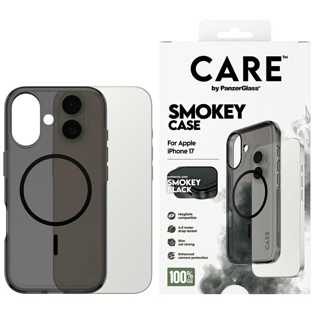 CARE af PanzerGlass Flagship Urban Explorer Case w. Black MagSafe til iPhone 17 - sort