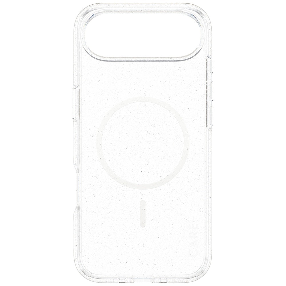 CARE af PanzerGlass Flagship Urban Explorer Case w. White MagSafe til iPhone Air - Clear Glitter