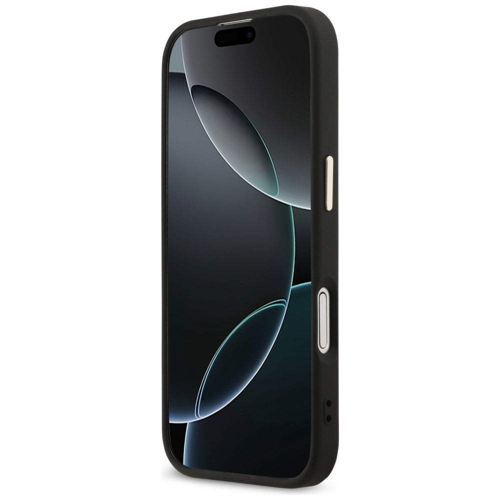 Guess 4G Big 4G Classic Logo Case for iPhone 17 - Black and Gold