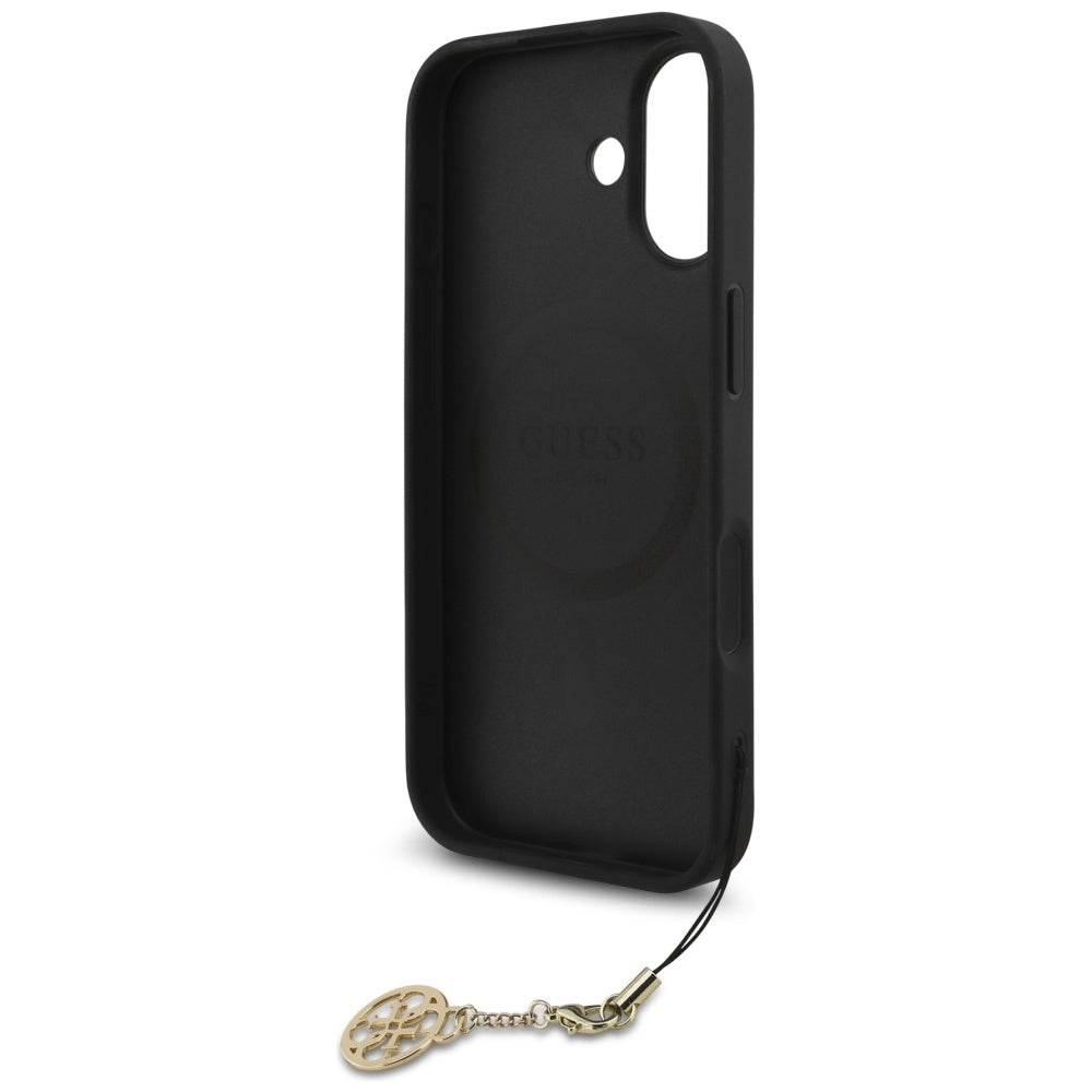 Guess 4G Charms Collection MagSafe case for iPhone 17 - black