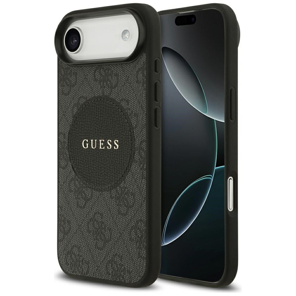 Guess 4G Circle Classic Logo MagSafe fodtøj til iPhone Air - sort