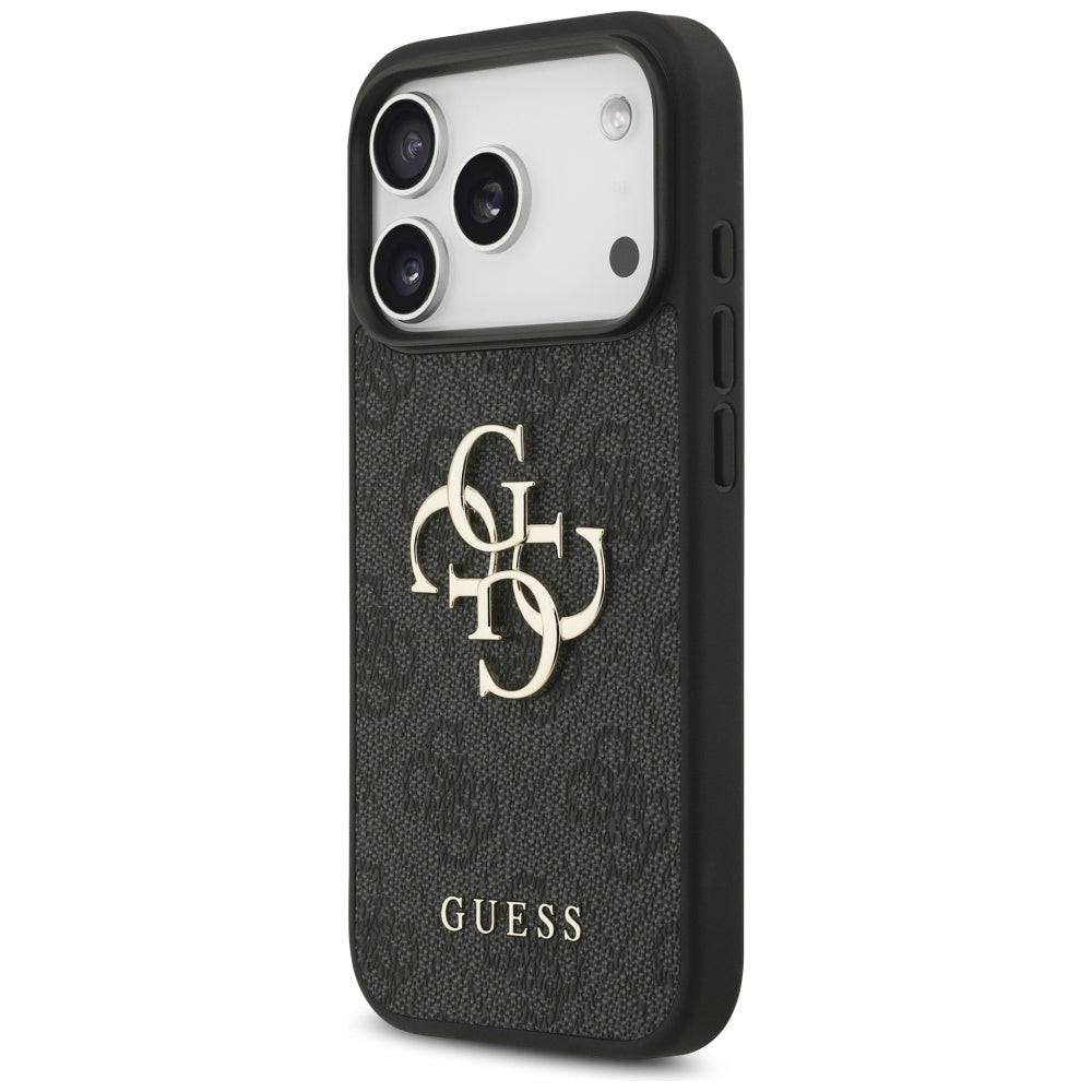 Guess 4G Strap 4G Classic Logo Case for iPhone 17 Pro - Black