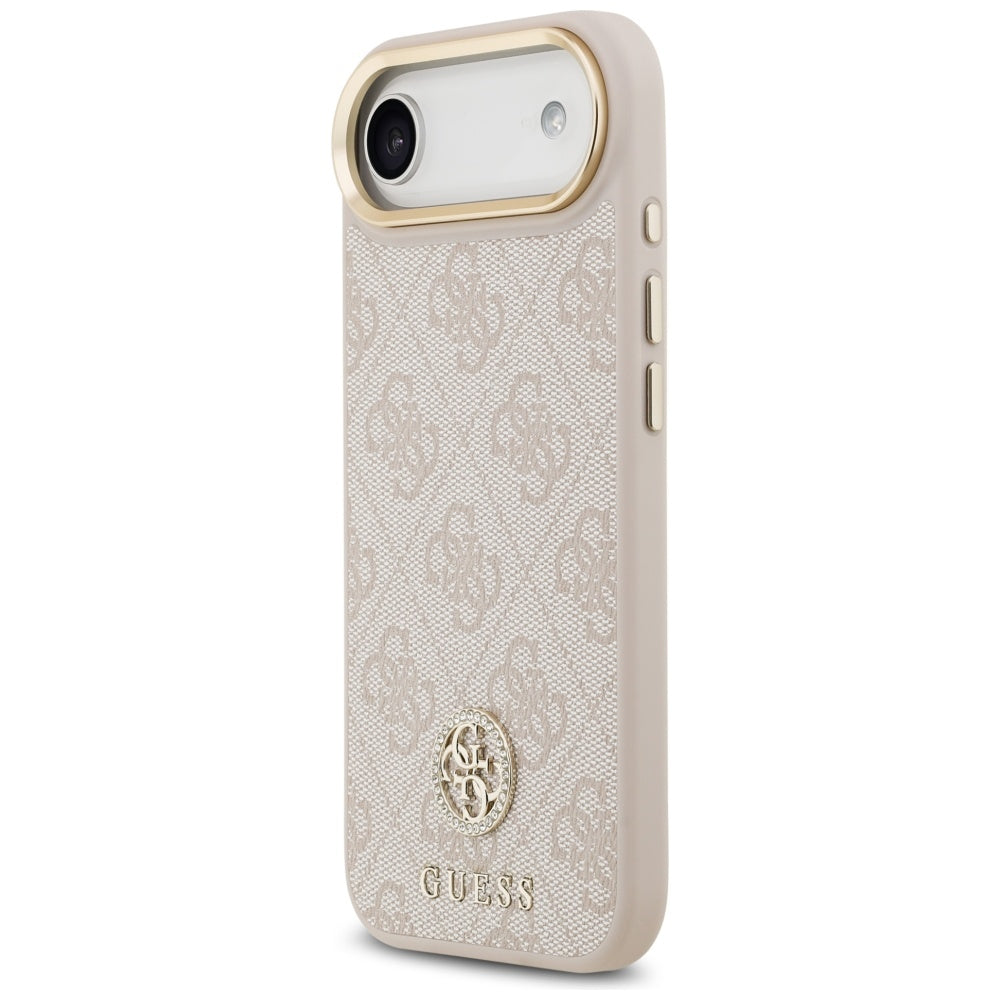 Guess 4G Strass Logo MagSafe Case til iPhone Air - Pink