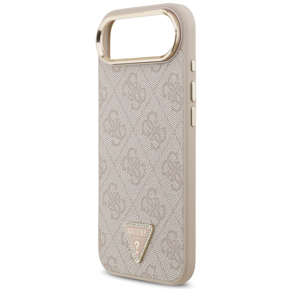 Guess 4G Triangle Logo MagSafe Case for iPhone Air - Rose Gold
