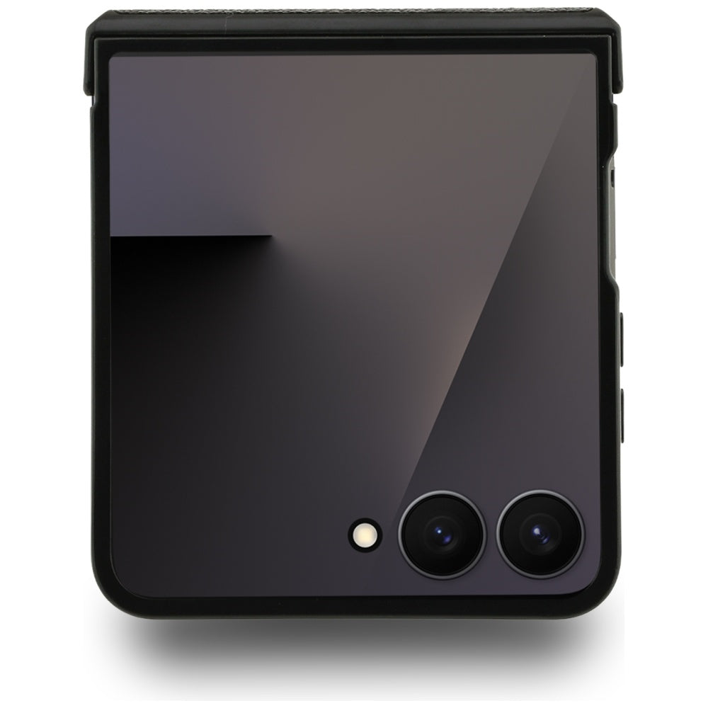 Guess Big 4G Logo Classic Logo Case for Samsung Galaxy Z Flip 7 - Black