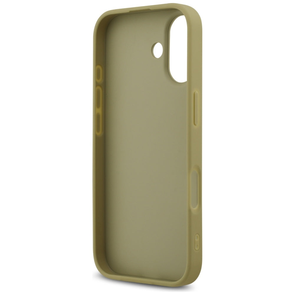Guess Fixed Glitter Big 4G case for iPhone 17 - gold