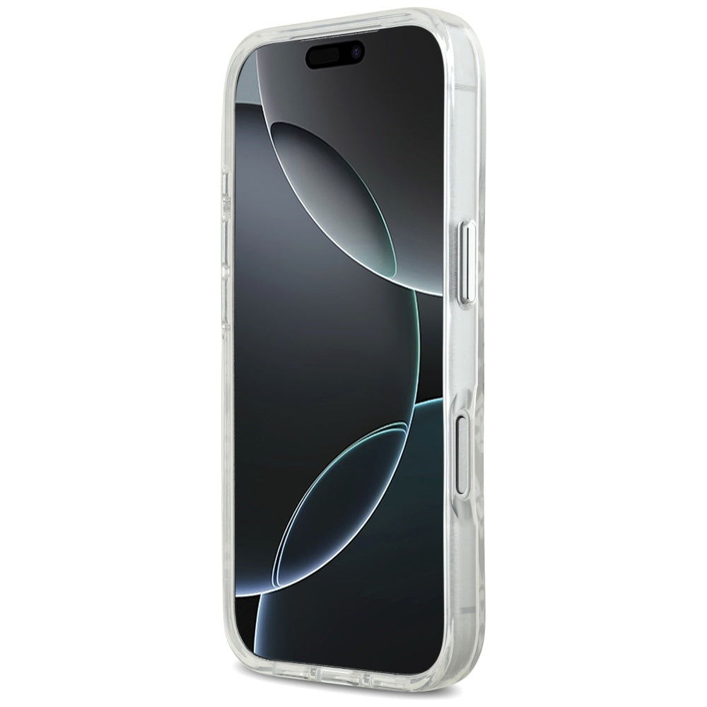 Karl Lagerfeld IML Karl Head Logo MagSafe Case til iPhone 17 Pro Max - Grå