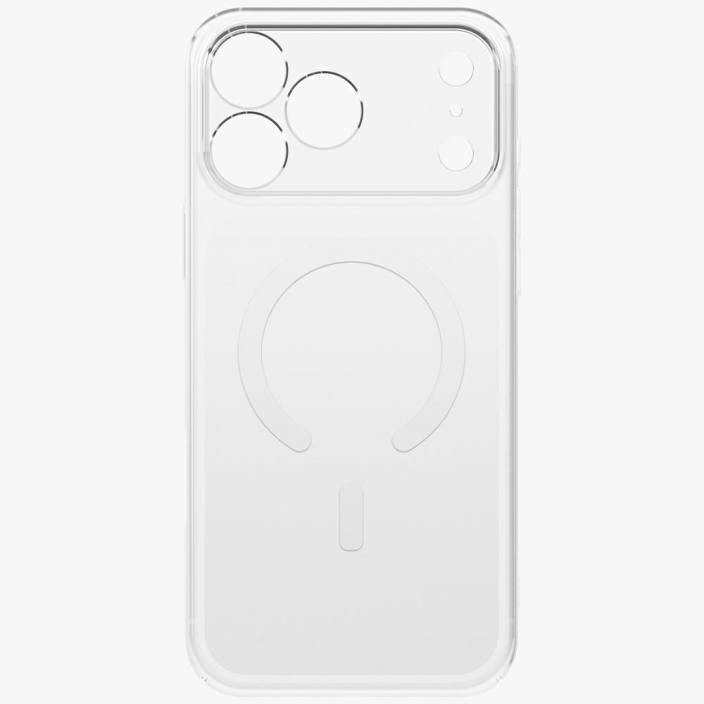 Uniq Airsuit Case til iPhone 17 Pro Max Magclick opladning - gennemsigtig