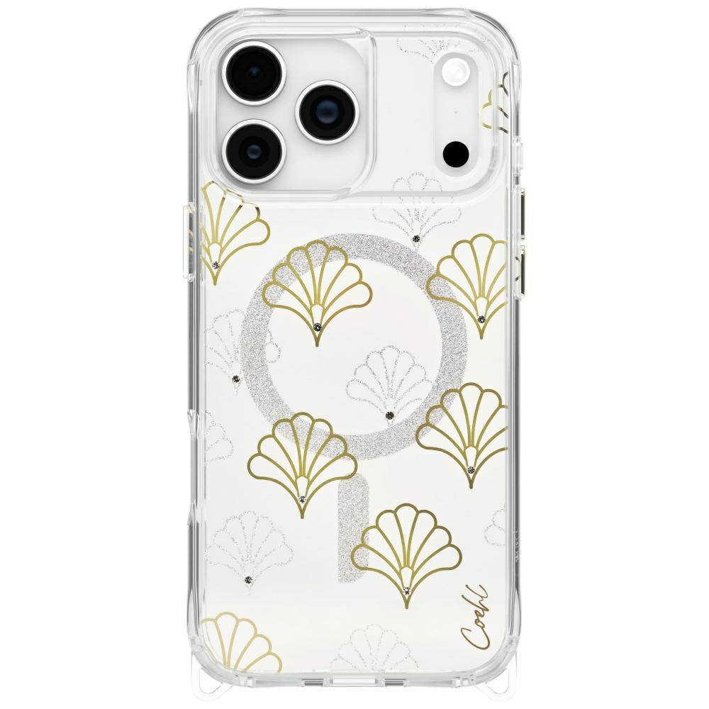 Uniq Coehl Maree case for iPhone 17 Pro Max Magnetic Charging - silver