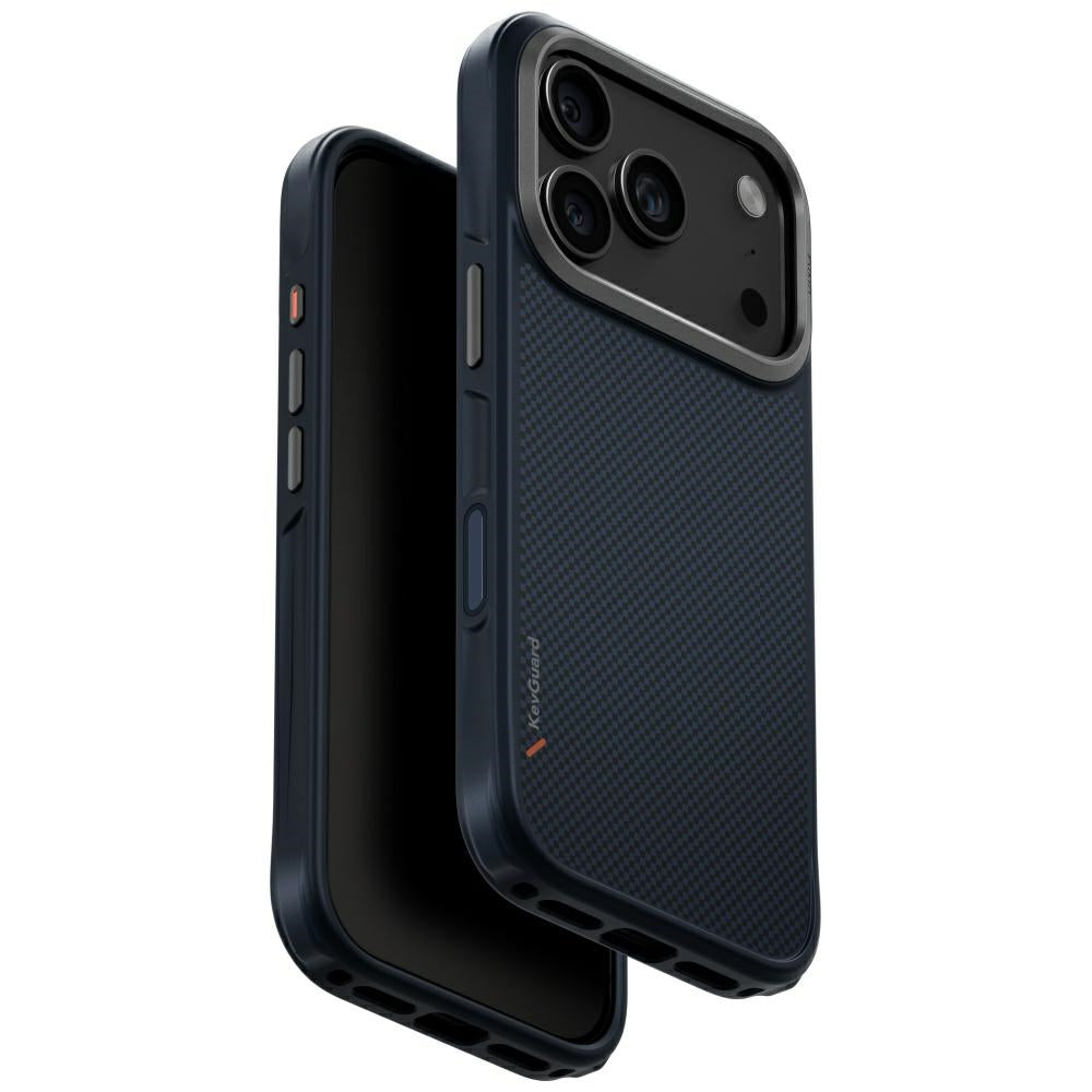 Uniq Keva Case til iPhone 17 Pro Magclick opladning - Blå
