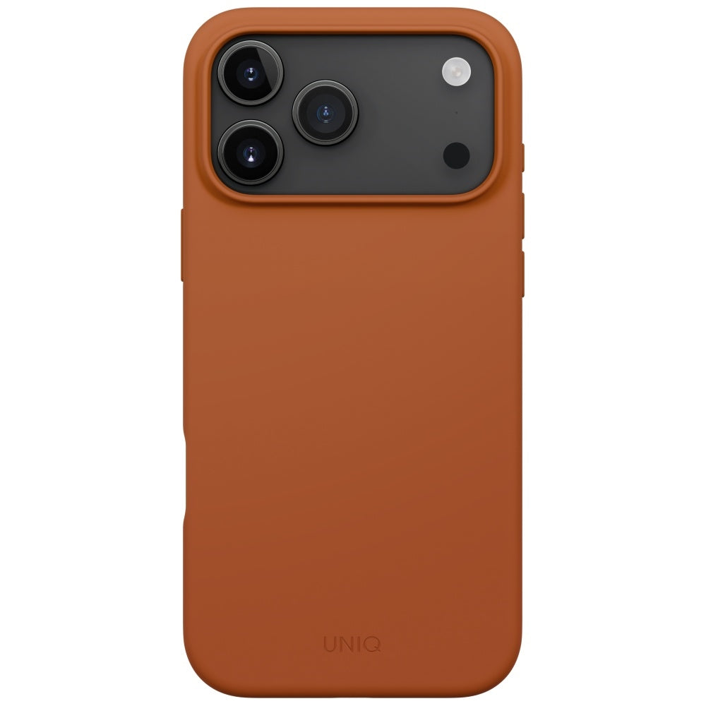 Uniq Lino Case for iPhone 17 Pro Max Magclick Charging - Orange