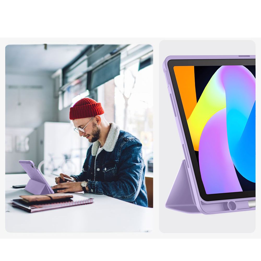 Tech-Protect SmartCase Pen Case til Lenovo Idea Tab 11.0 TB-336 - lilla