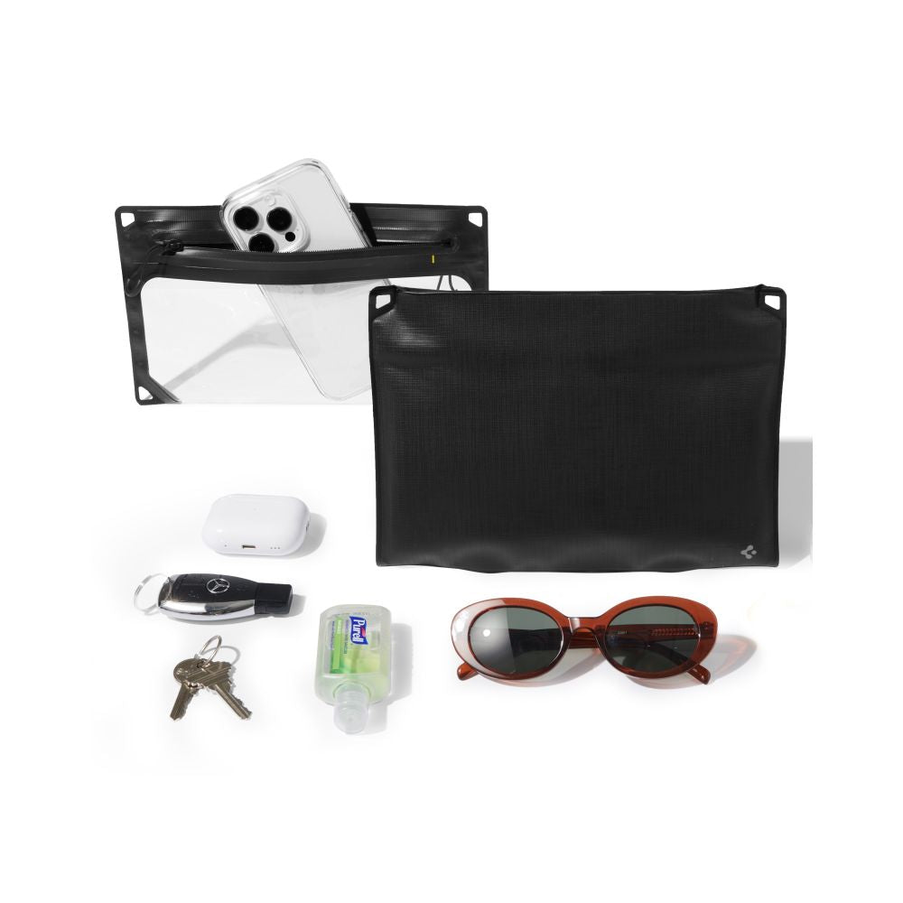 Spigen A640 vandtæt telefonpose - sort