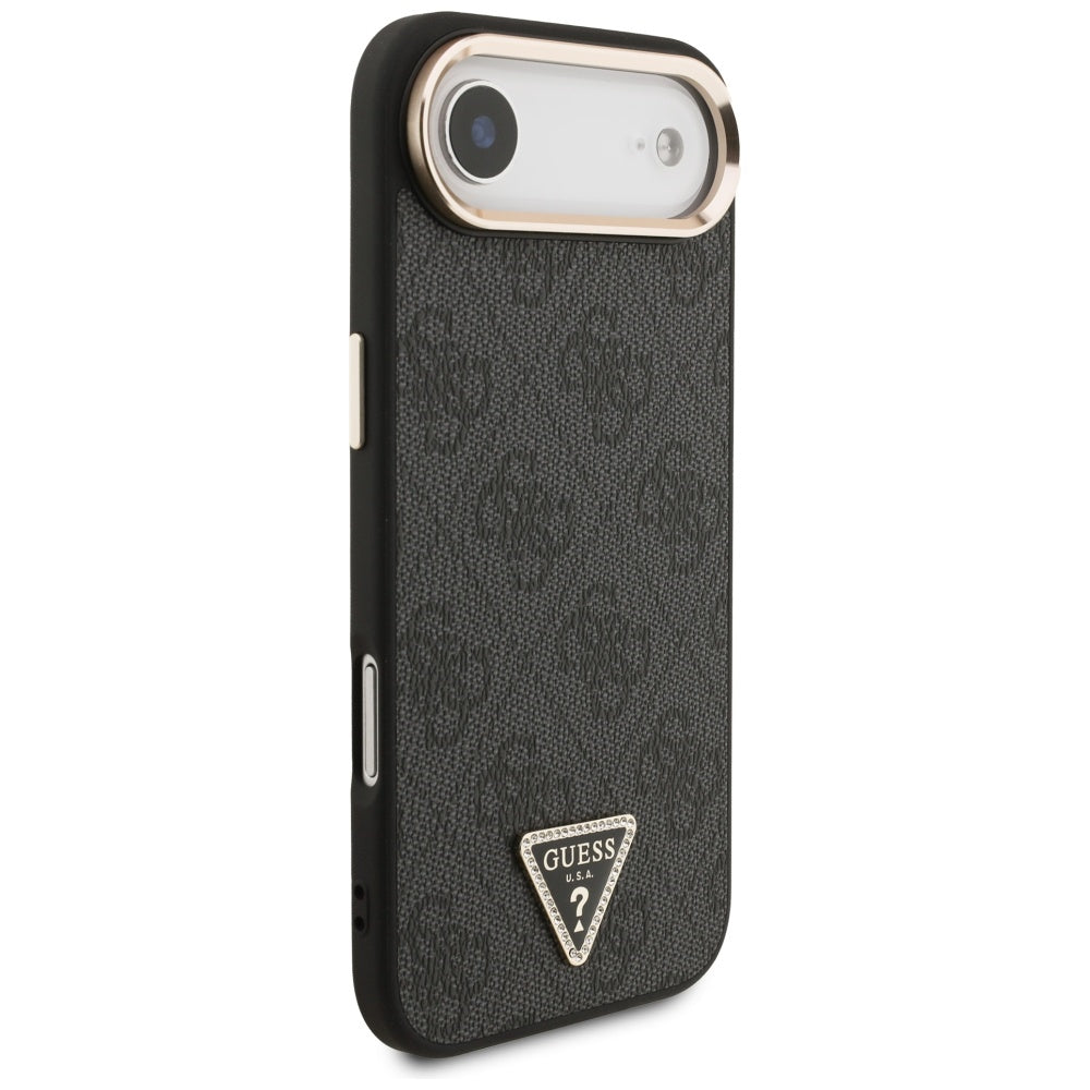 Guess 4G Triangle Logo MagSafe-hylster til iPhone Air - sort og guld