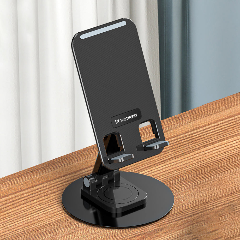 Wozinsky WPT-K393 stabil stand til telefon og tablet - sort