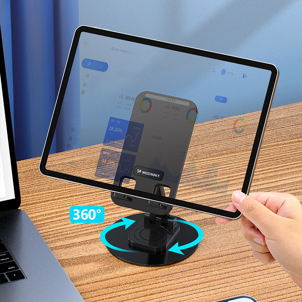 Wozinsky WPT-K393 stabil stand til telefon og tablet - sort