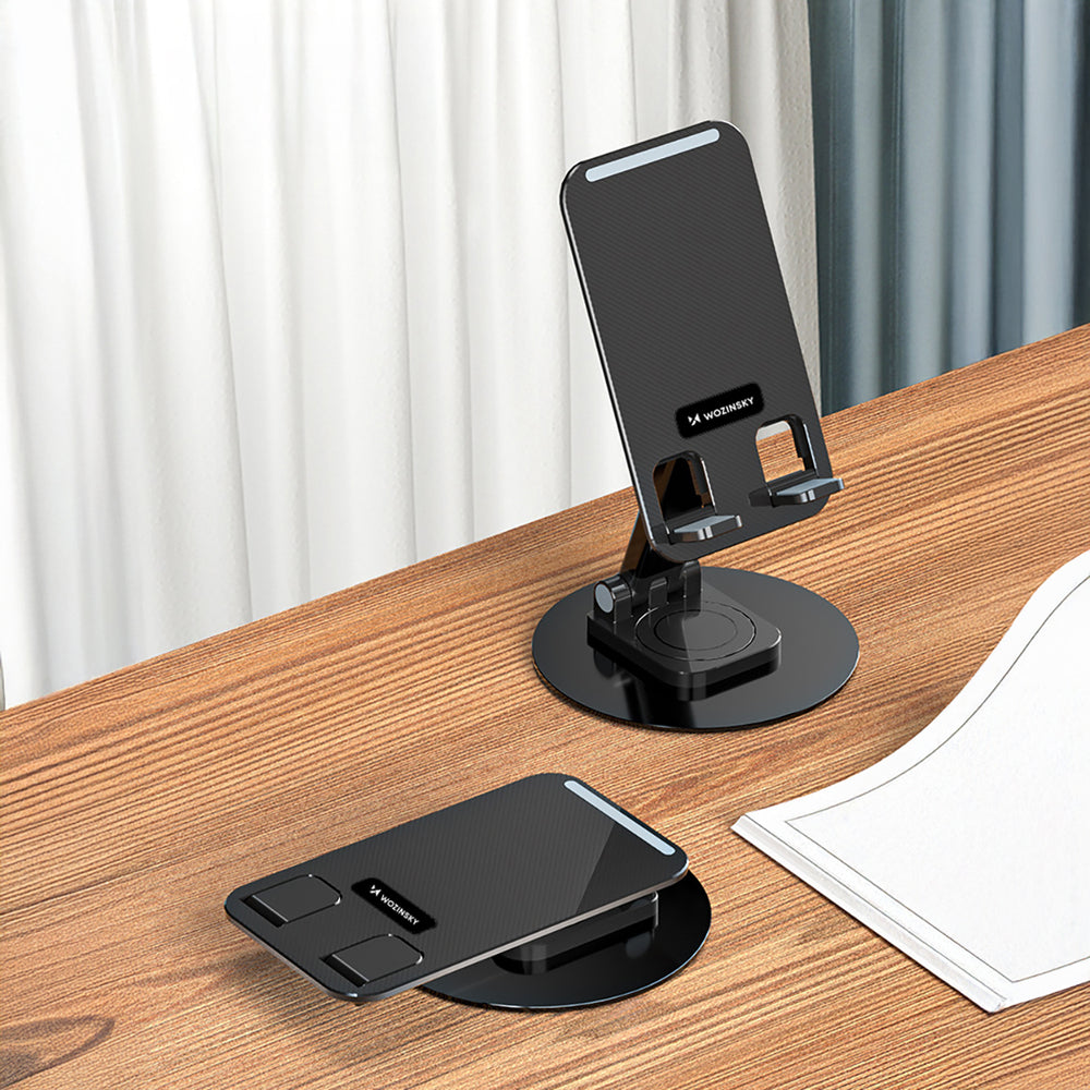 Wozinsky WPT-K393 stabil stand til telefon og tablet - sort