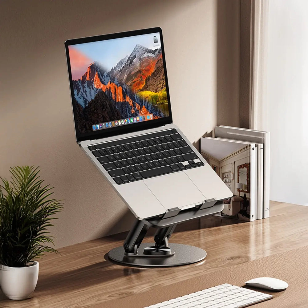 Wozinsky WRS-K75 drejelig stativ til bærbar computer og tablet - sort