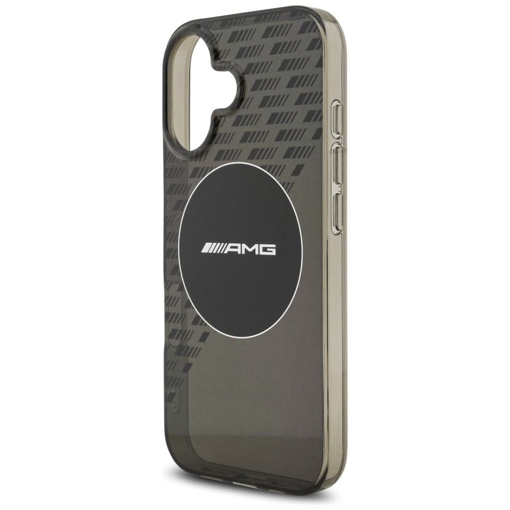 AMG Nauble Layer Transparent Smocked MagSafe Case til iPhone 17 - sort