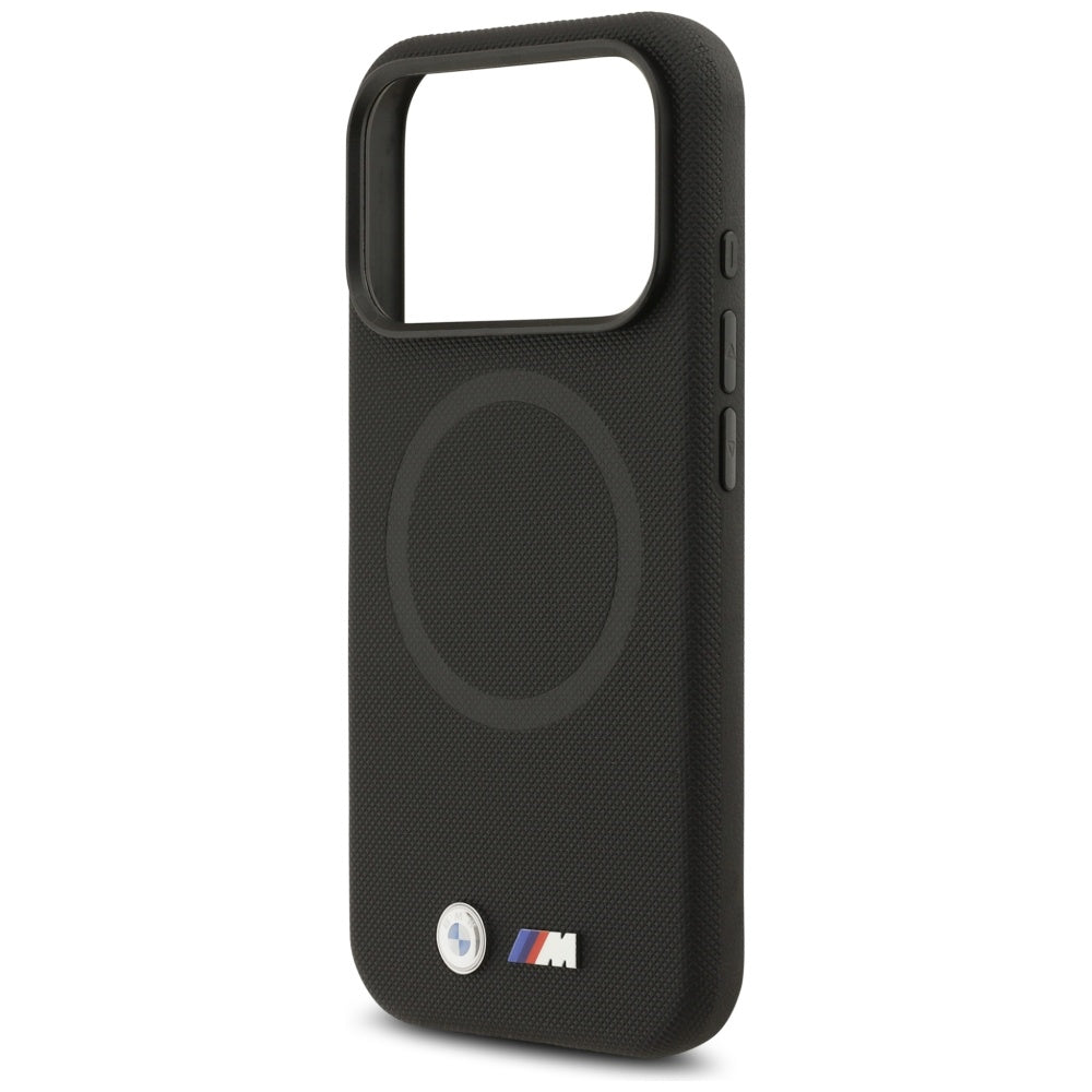 BMW M FW Metal Logo MagSafe Case til iPhone 17 Pro - sort