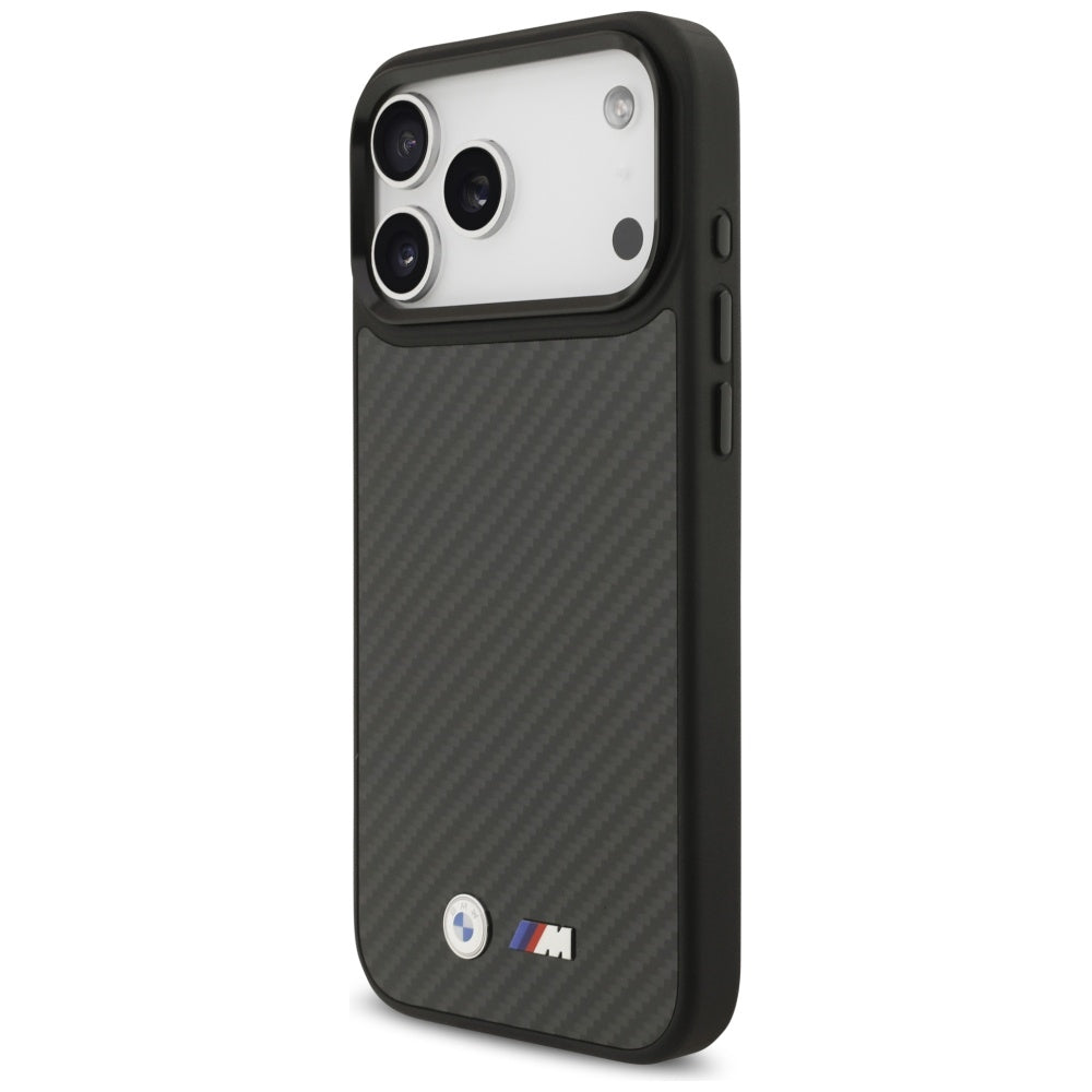 BMW M Kevlar Matt MagSafe Case til iPhone 17 Pro Max - sort