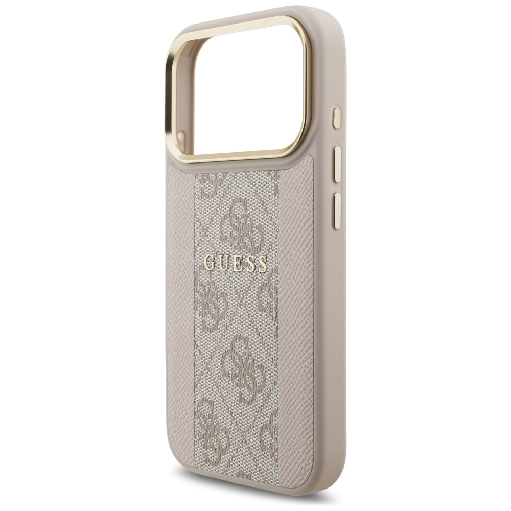 Guess 4G Stripe MagSafe Case til iPhone 17 Pro - Pink
