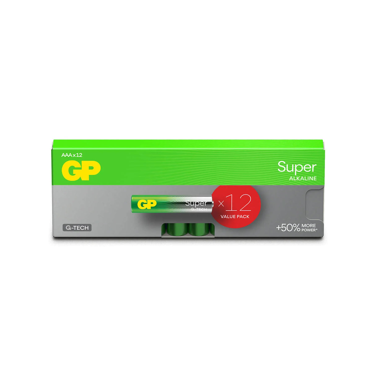 Batteri AAA Super Alkaline LR03 12-Pak