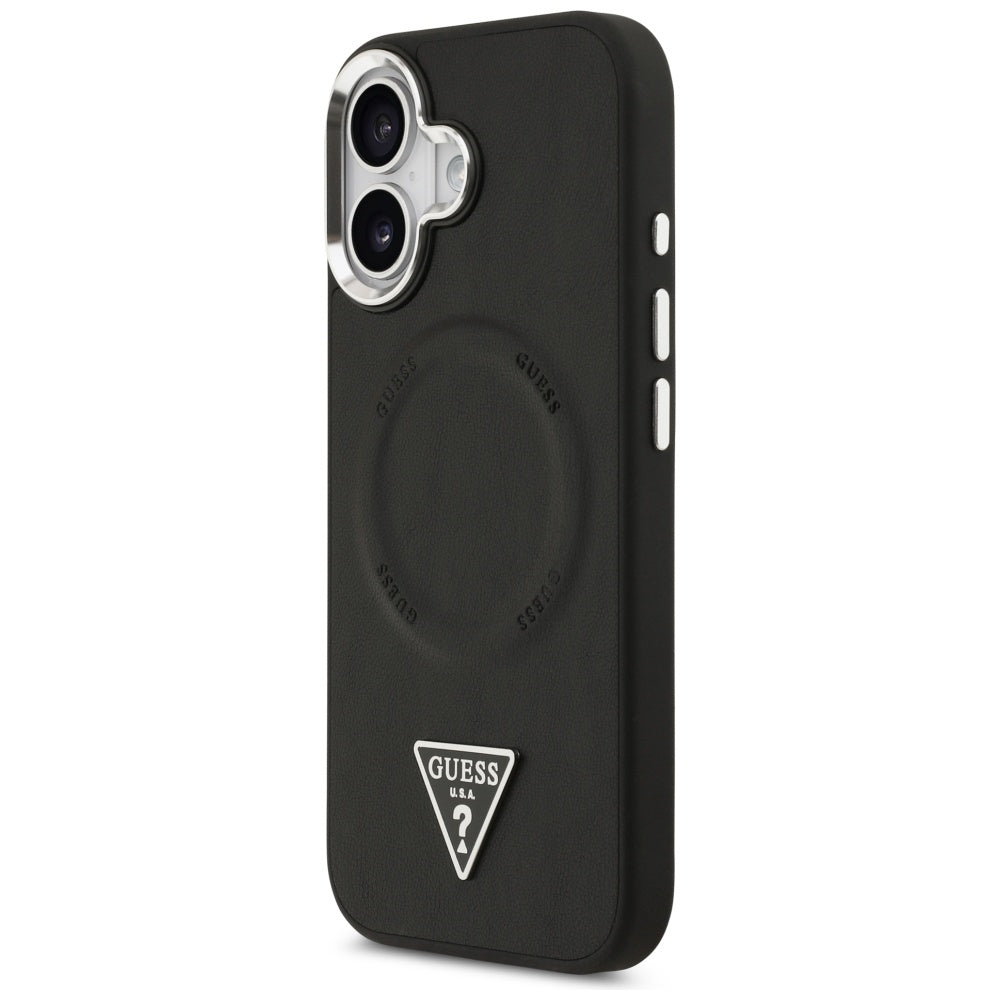 Guess Triangle Logo MagSafe case for iPhone 17 - black