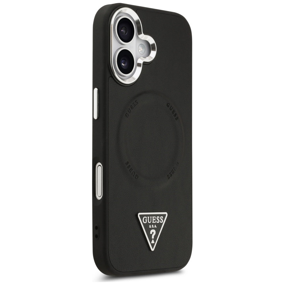 Guess Triangle Logo MagSafe case for iPhone 17 - black
