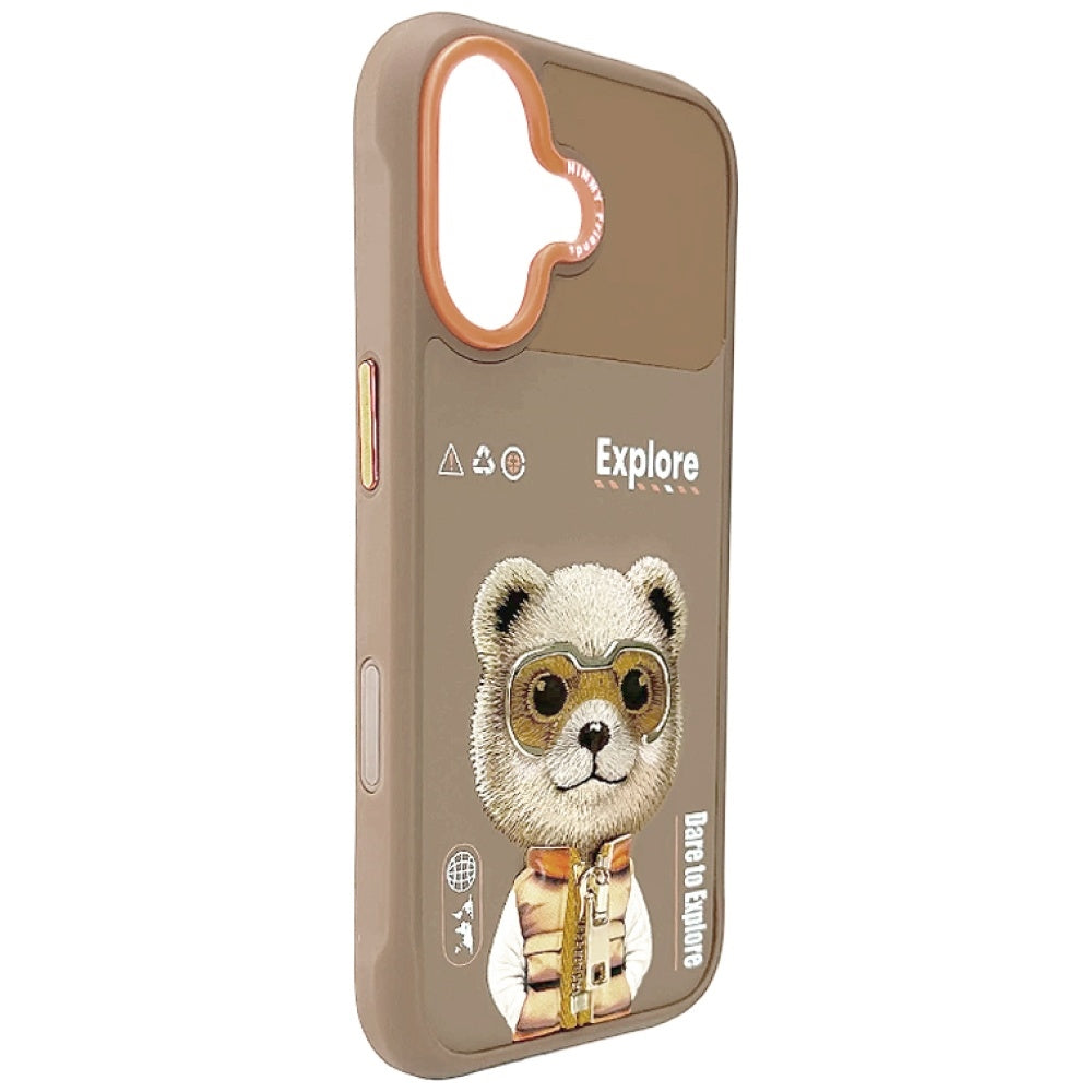 Nimmy Cool&Cute 2.0 Bear Case for iPhone 17 - Beige