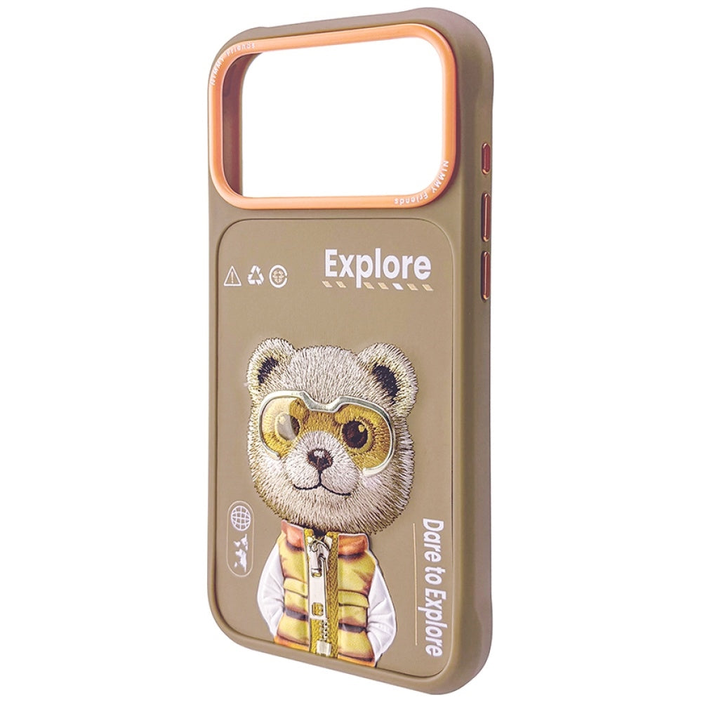 Nimmy Cool&Cute 2.0 Bear Case for iPhone 17 Pro - Beige