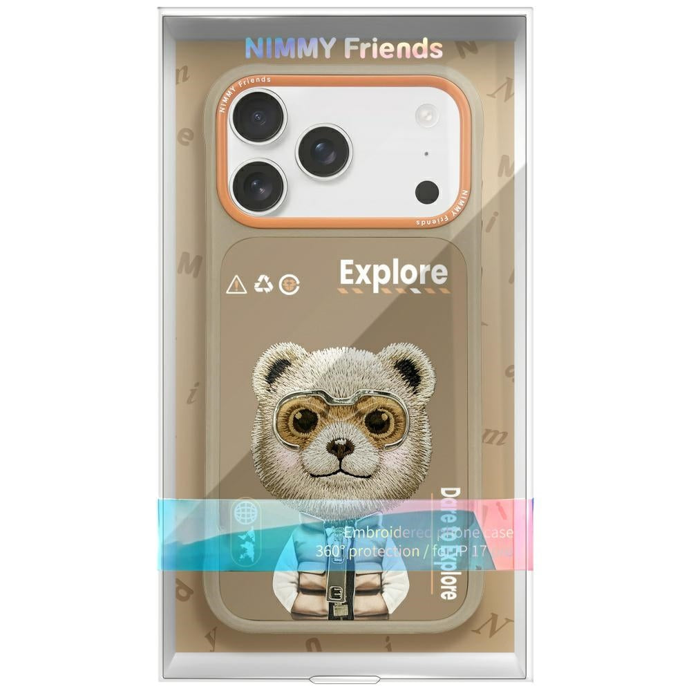 Nimmy Cool&Cute 2.0 Bear Case for iPhone 17 Pro - Beige