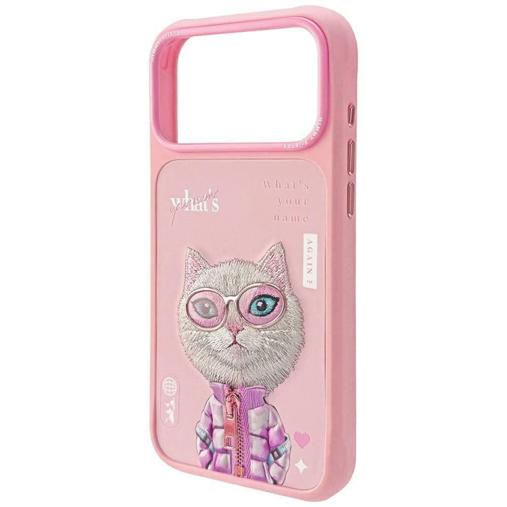 Nimmy Cool&Cute 2.0 Cat Case for iPhone 17 Pro Max - Pink