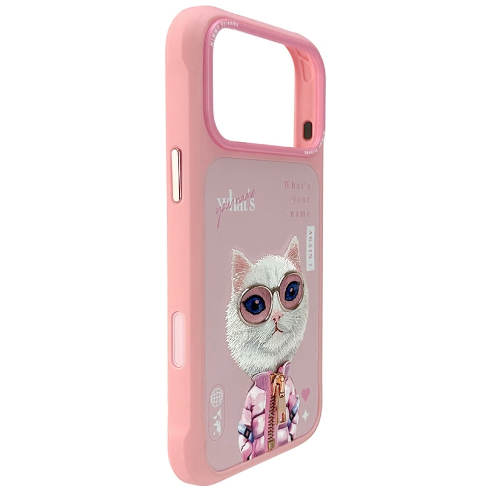 Nimmy Cool&Cute 2.0 Cat Case for iPhone 17 Pro - Pink