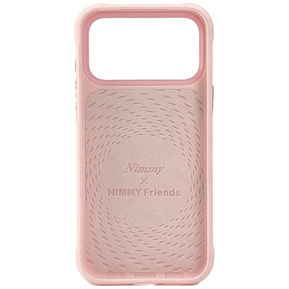 Nimmy Cool&Cute 2.0 Rabbit-hylster til iPhone 17 Pro Max - pink