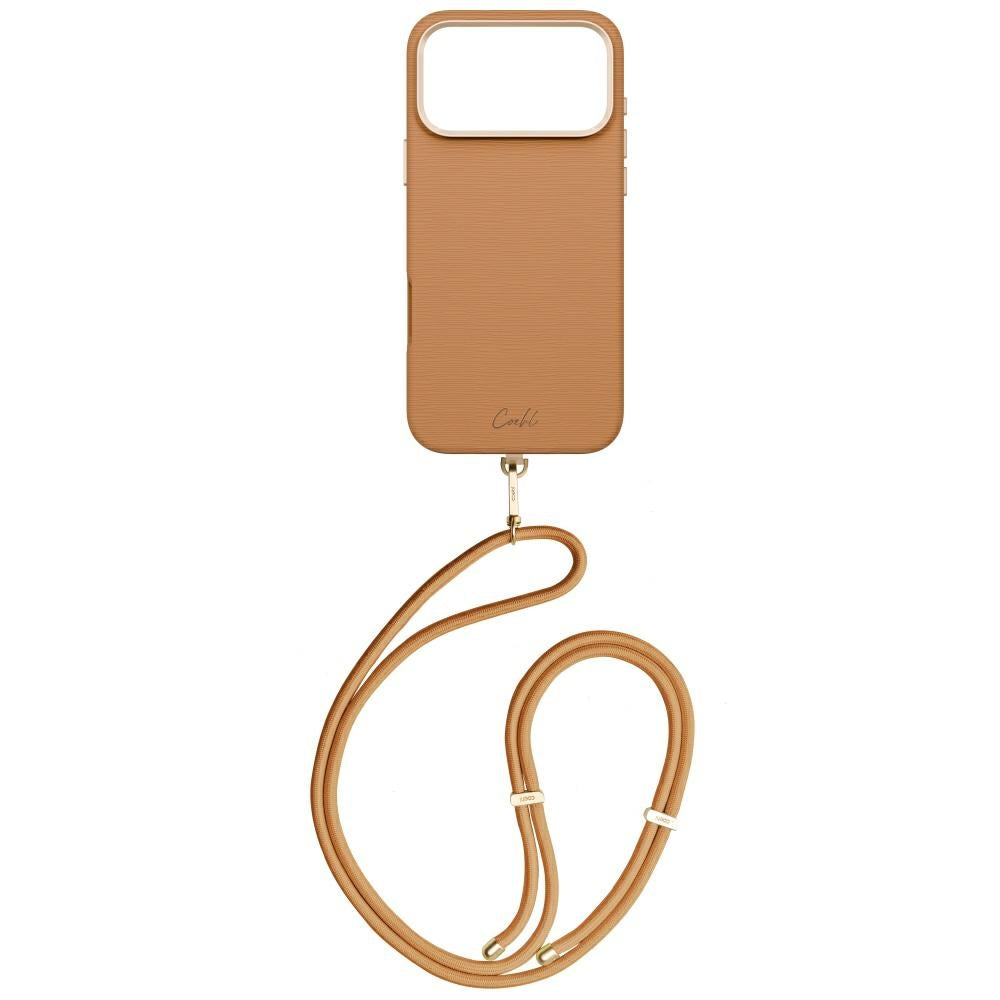 Uniq Coehl Mirelle Case til iPhone 17 Pro Max Magnetisk opladning - Brunt